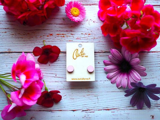 Pyörylä-nappikorvakorut | pieni